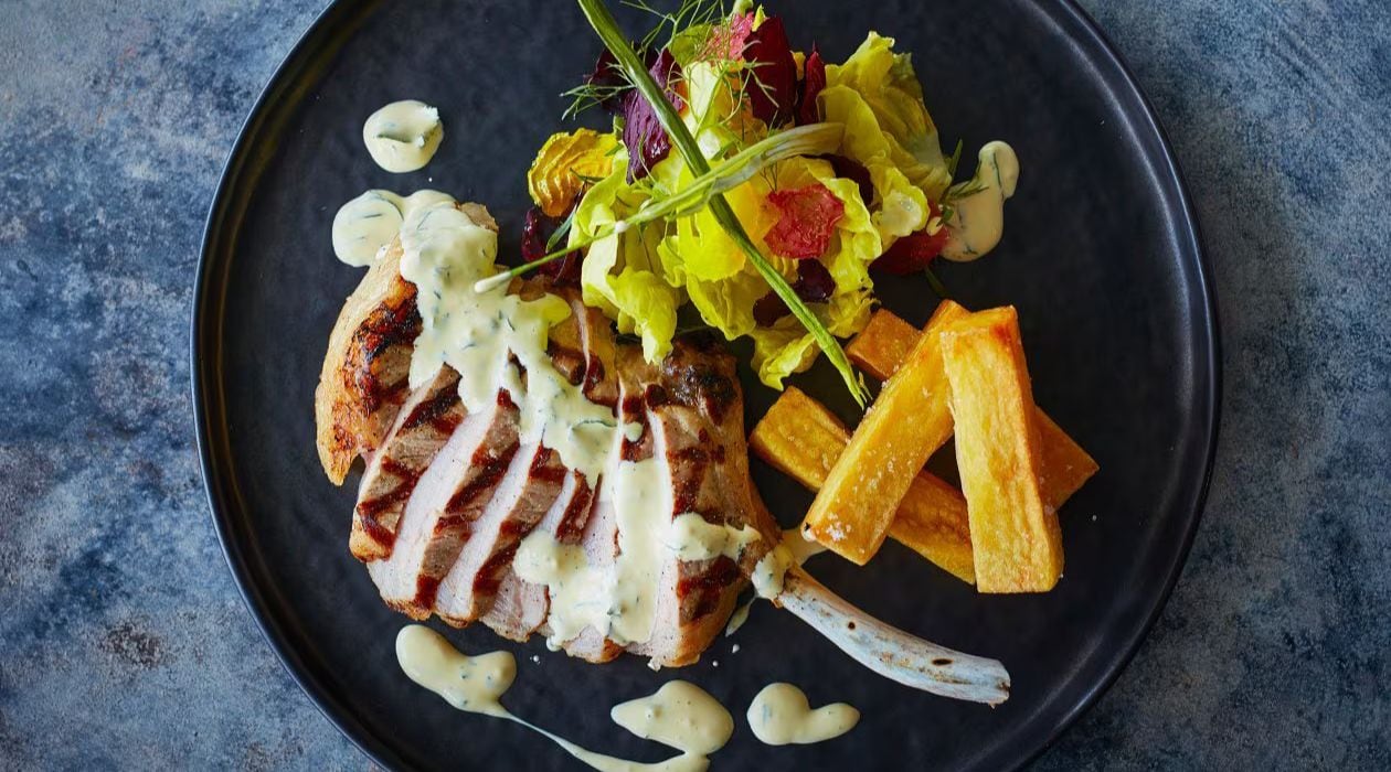 Grilled Pork Cutlet Béarnaise – - Recipe