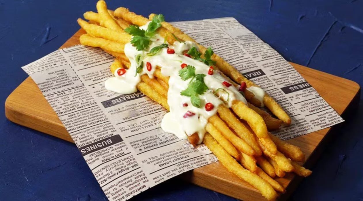 Long Salted Egg Fries – - Recipe