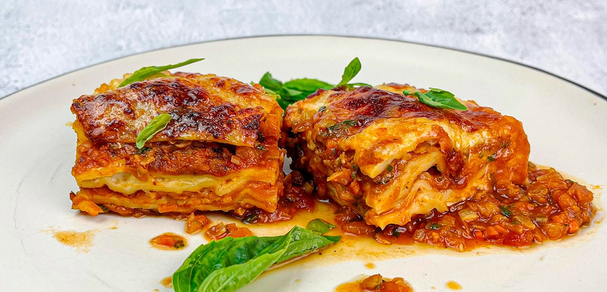 Meatless Lasagna – - Recipe