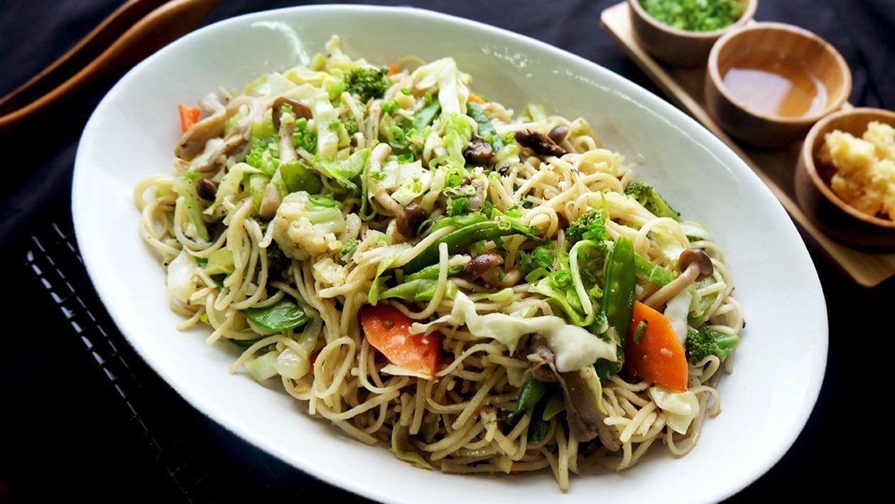 Stir-Fried Chicken, Vegetables and Noodles – - Recipe