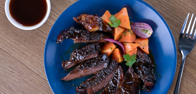 Smokey Beef Shortribs with Veggies – - Recipe