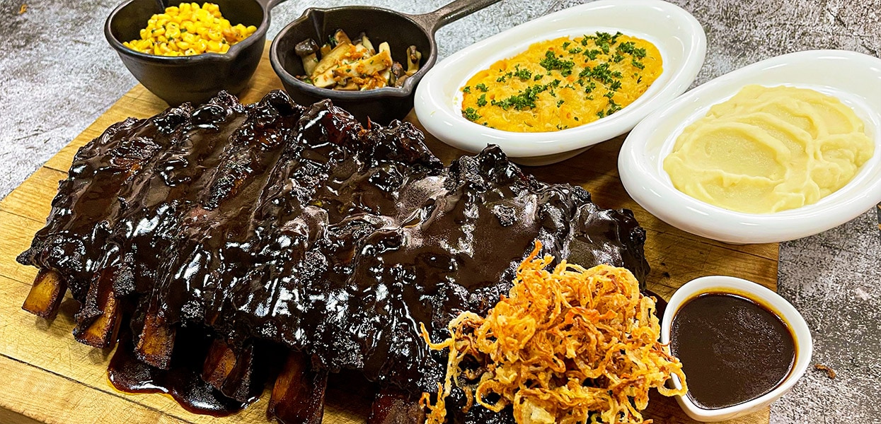 BBQ Beef Ribs with Mashed Potatoes – - Recipe BBQ Beef Ribs with Mashed Potatoes – - Recipe