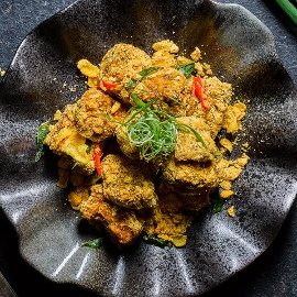 Golden Salted Egg Pork Ribs Golden Salted Egg Pork Ribs