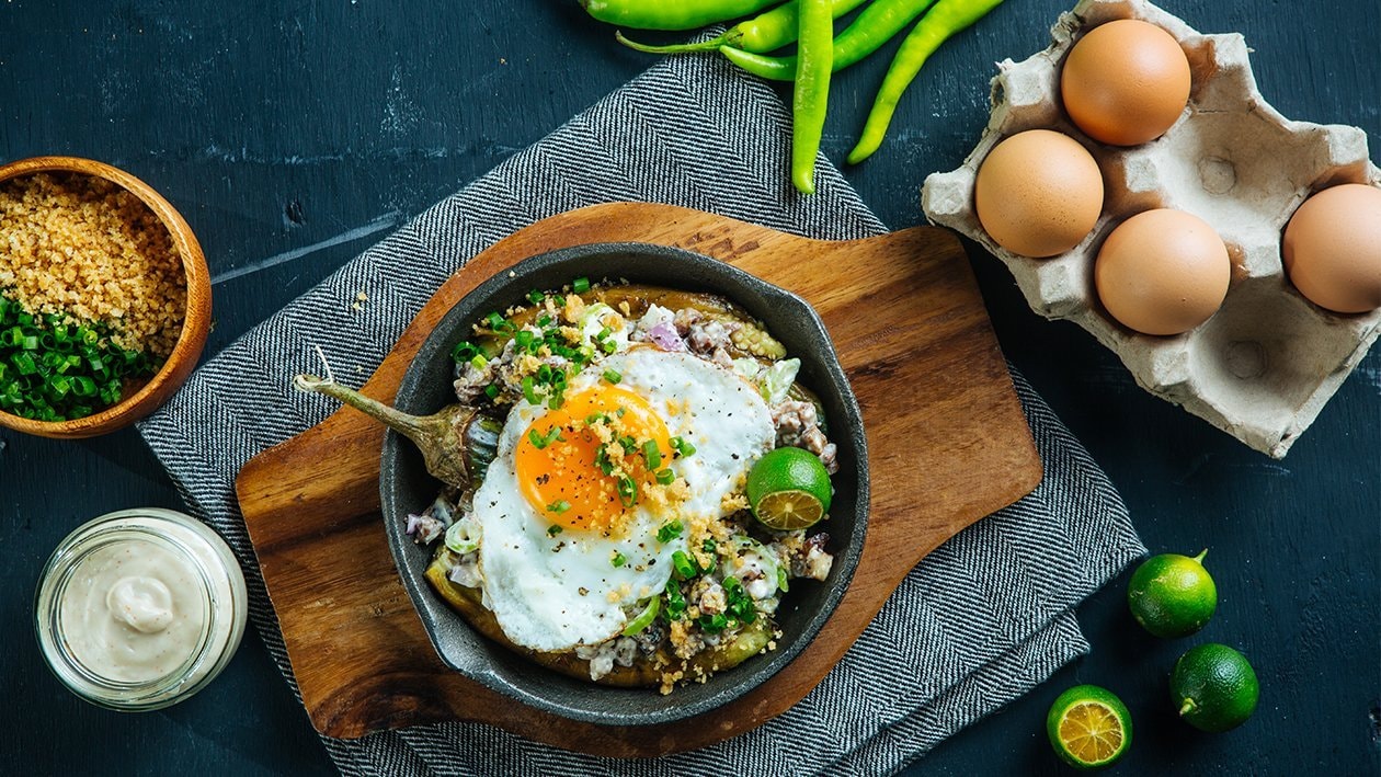 Sizzling Tortang Sisig – - Recipe
