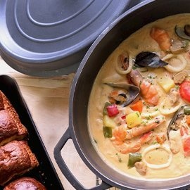 Filipino Style Creamy Seafood Bouillabaisse