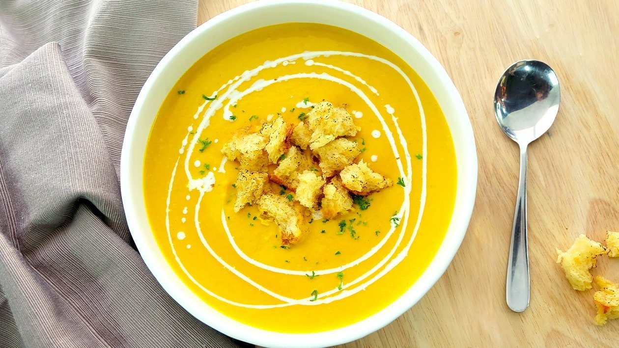 Puree of Roasted Squash Soup – - Recipe