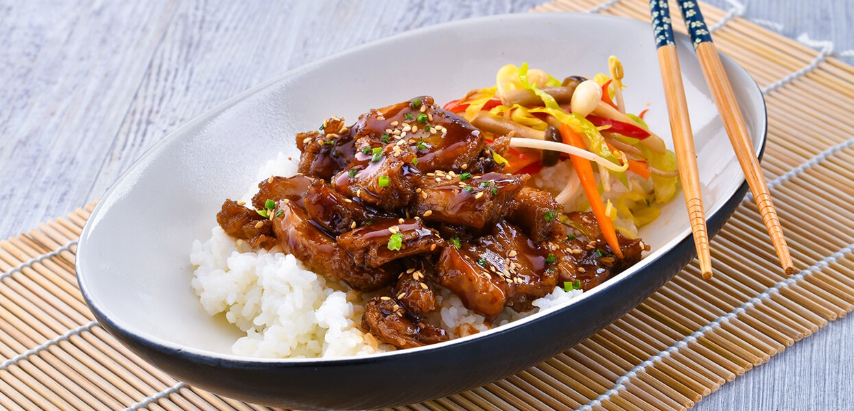 Stir Fry Plant-based Chunks Teriyaki Style – - Recipe