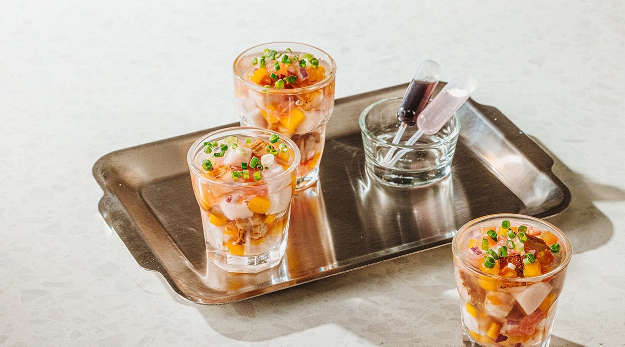 Sinuglaw Jelly Cups with Salsa – - Recipe