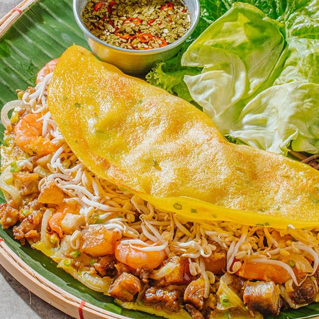 Vigan-Style Banh Xeo (Vietnamese Crispy Crepes) with Longganisa Vigan-Style Banh Xeo (Vietnamese Crispy Crepes) with Longganisa