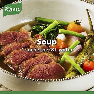 Knorr Sinigang Sa Sampalok Mix 160g - Knorr Sinigang Mix serves as the perfect base for new Sinigang ideas.