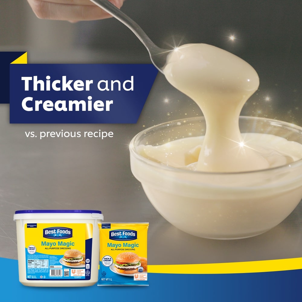 Best Foods Mayo Magic All Purpose Dressing 1L - With Best Foods Mayo Magic, I can create magic pa more in my dishes for my customers!