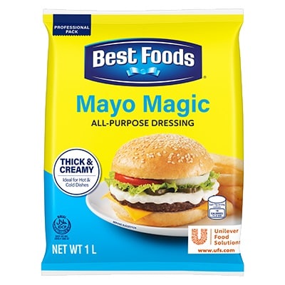 Best Foods Mayo Magic All Purpose Dressing 1L - With Best Foods Mayo Magic, I can create magic pa more in my dishes for my customers!