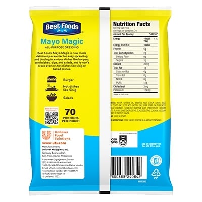 Best Foods Mayo Magic All Purpose Dressing 1L - With Best Foods Mayo Magic, I can create magic pa more in my dishes for my customers!