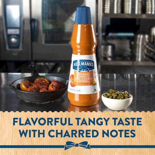 Hellmann's Charred Tomato and Capers Dressing 730ml - With Hellmann's Dressings, I can create unique flavours for exciting dishes that my diners will love