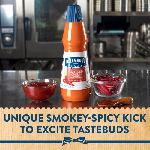 Hellmann's Smoked Chilli Dressing 730ml - With Hellmann's Dressings, I can create unique flavours for exciting dishes that my diners will love