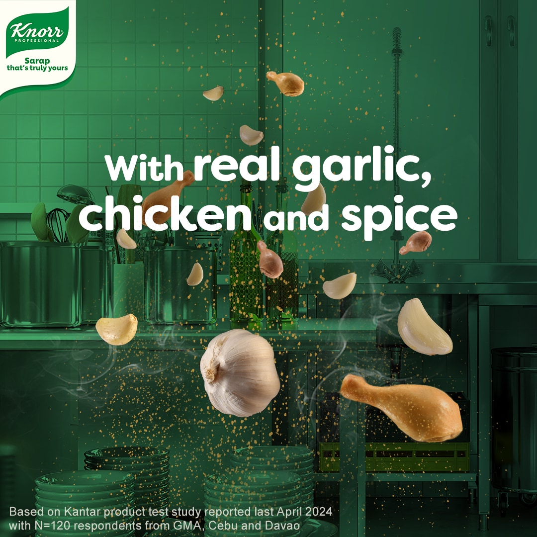 Knorr Professional Sure Lasap All-in-One Seasoning Powder 300g - Knorr Sure Lasap provides a bold chicken flavor made with real chicken and a garlic taste that do not overpower the dish.