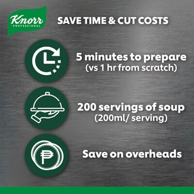 Knorr Sinigang Sa Sampalok Mix 800g - Knorr Sinigang sa Sampaloc Mix serves as the perfect base for new sinigang ideas