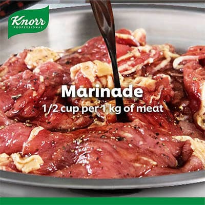 Knorr Liquid Seasoning 3.8L - Only Knorr Liquid Seasoning captures that iconic Filipino taste and aroma in a marinade that diners love