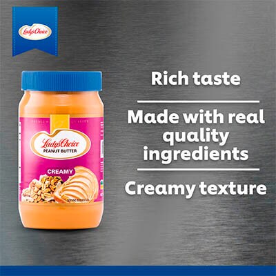 Lady's Choice Peanut Butter Creamy 1kg - 