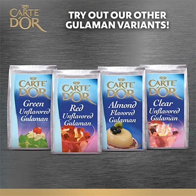 Carte D'Or Crystal Clear Unflavored Gulaman 1kg - 
