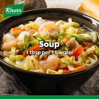 Knorr Chicken Powder 1kg - Knorr Chicken Powder enhances the natural umami of my dish, making it meatier and more flavorful!