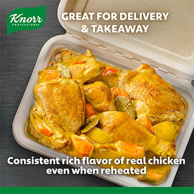 Knorr Chicken Cubes Professional Pack 600g - Knorr Chicken Cubes helps you consistently deliver a richer full meaty chicken broth