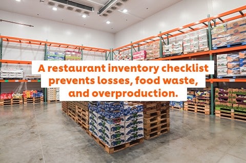 A large storage space with food items. A large storage space with food items.