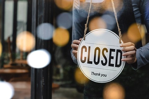 Restaurant staff closing at the end of the day. Restaurant staff closing at the end of the day.