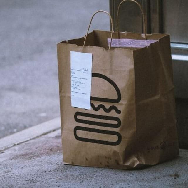 Burger takeout packaging Burger takeout packaging