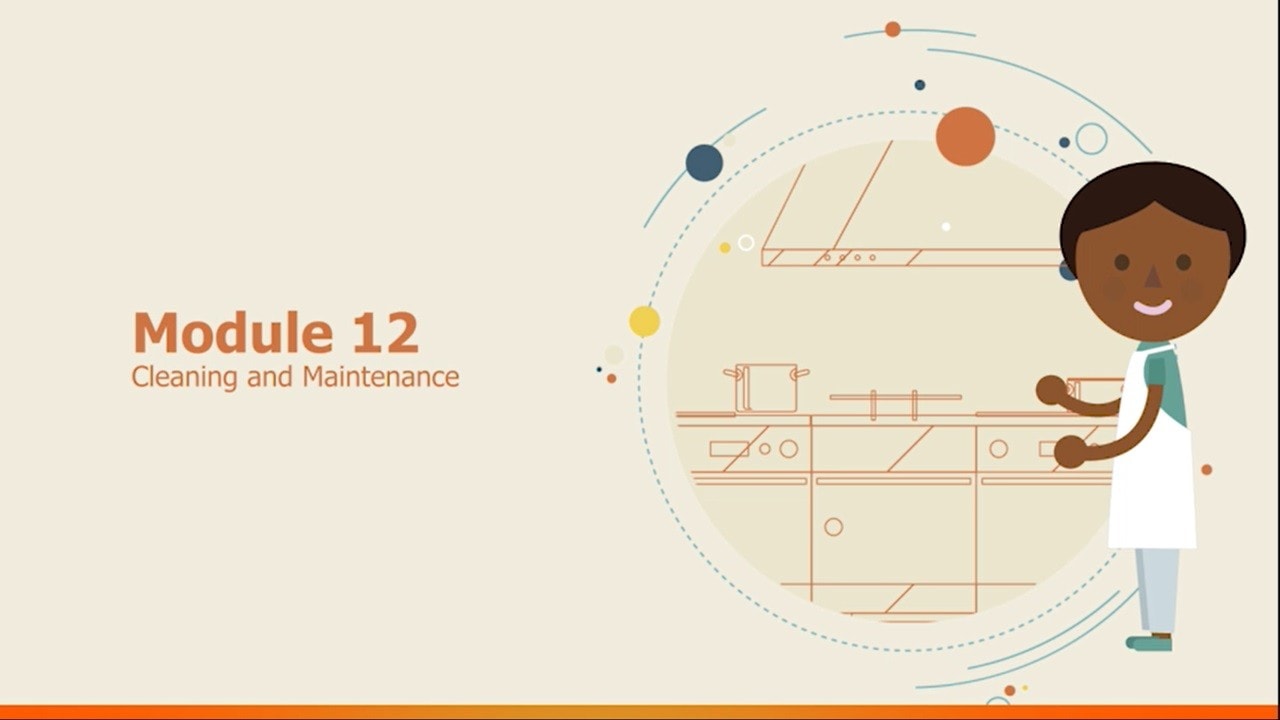 module 12 cleaning and maintenance