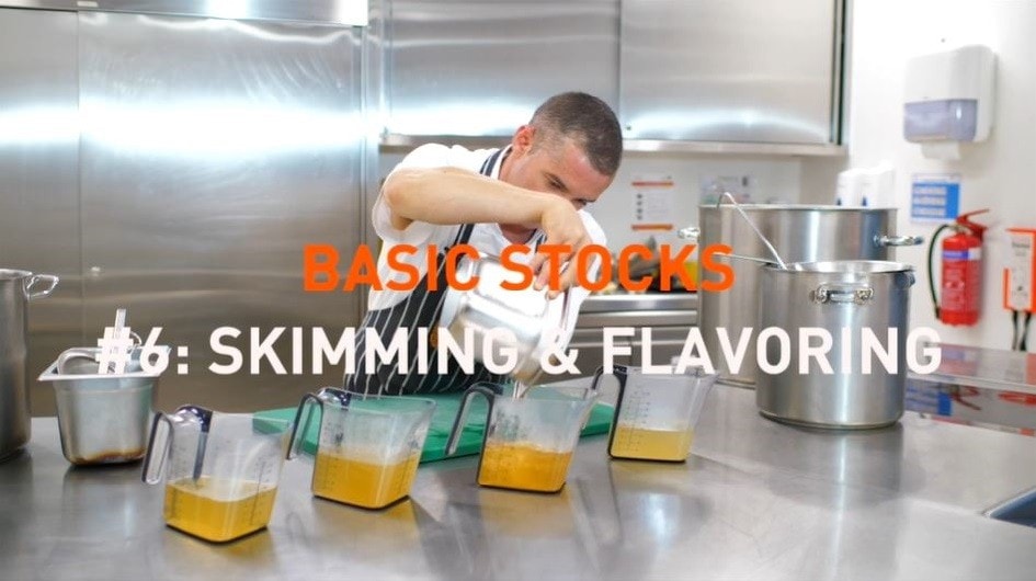 basic stocks #6: skimming and flavoring