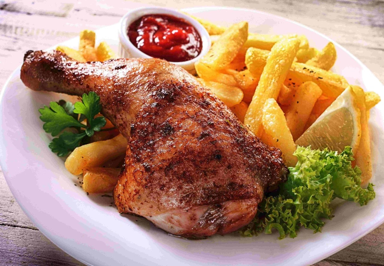 3. Roasted chicken 3. Roasted chicken