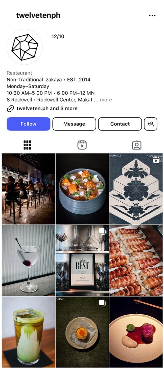 Instagram feed of 12/10. Instagram feed of 12/10.